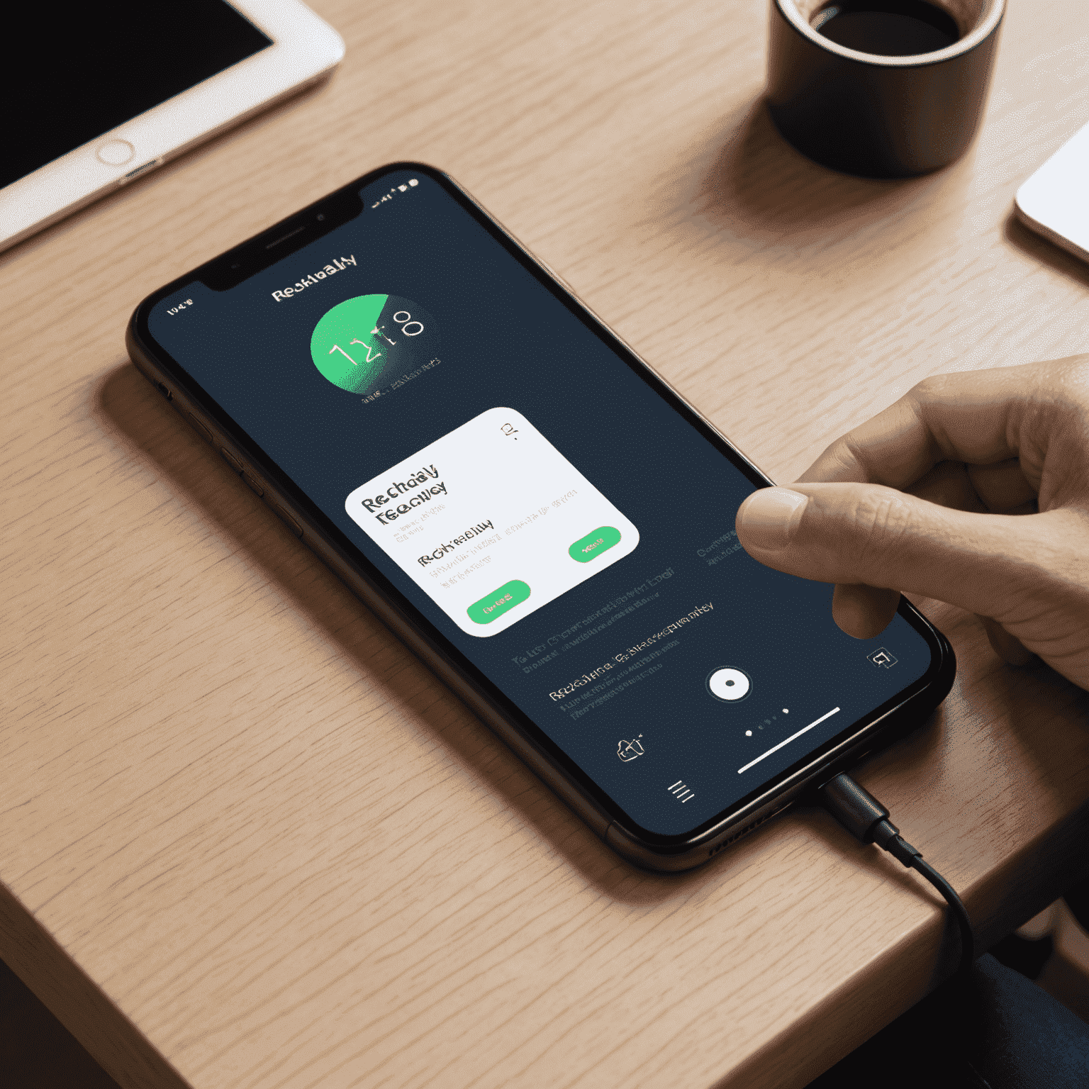 شعار rechacaly_com يظهر حلاً مبتكرًا لواجهة الهاتف