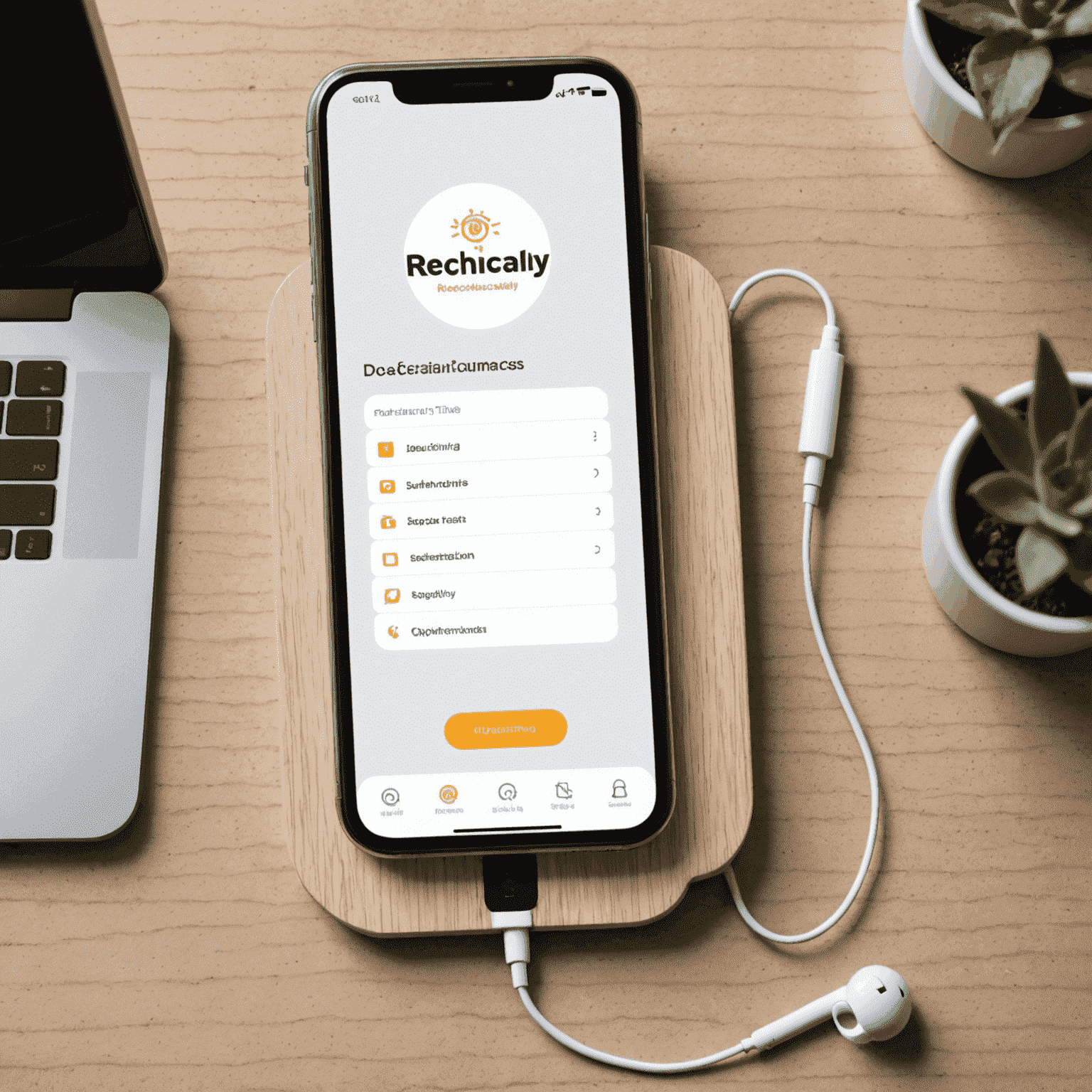 شعار rechacaly_com يظهر حلاً مبتكرًا لواجهة الهاتف