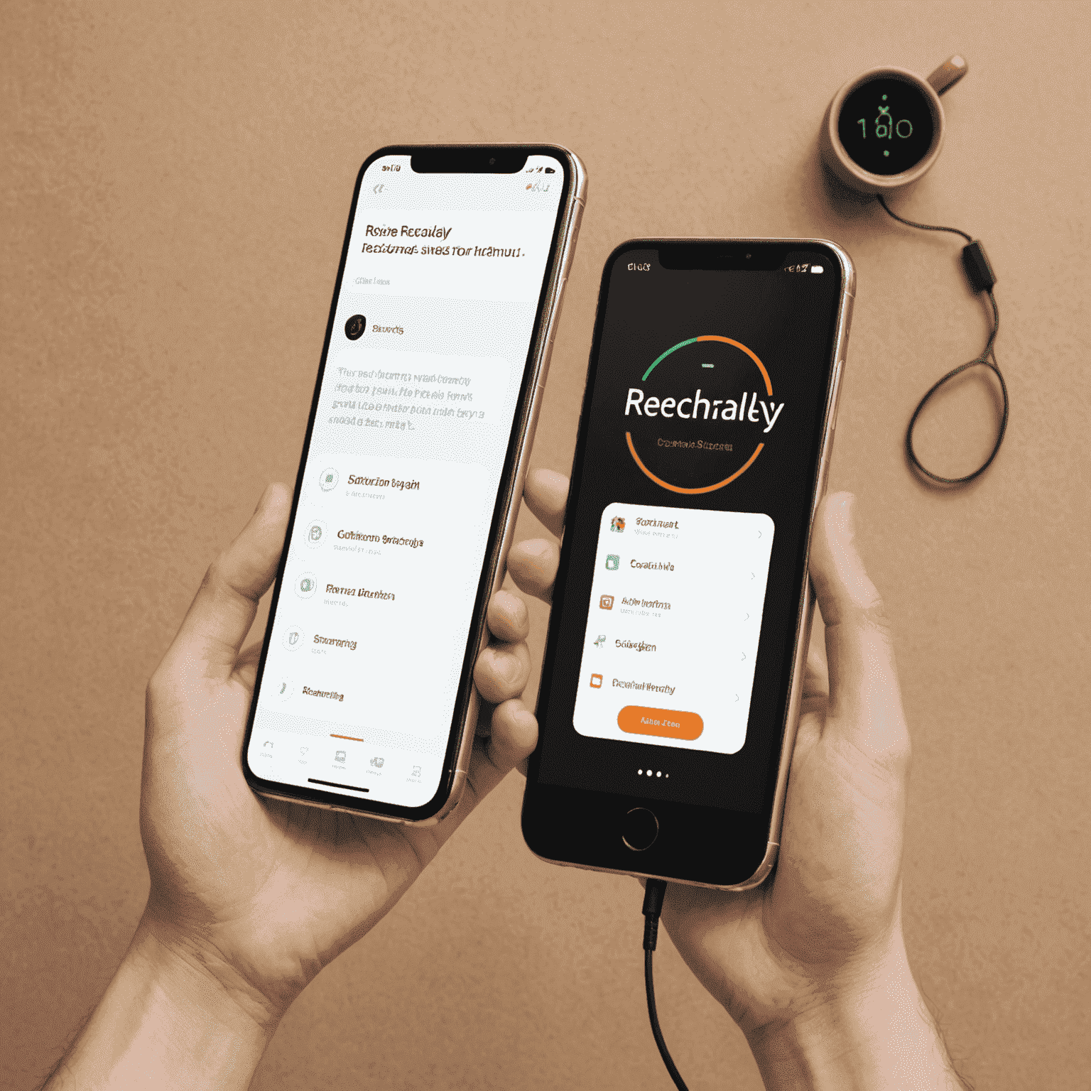 شعار rechacaly_com يظهر حلاً مبتكرًا لواجهة الهاتف